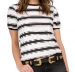Volcom Awl Rights Striped T-Shirt (Womens)
